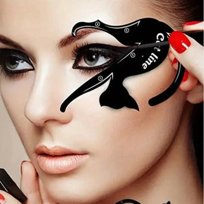 DIVERSE DEPOT™ - Perfect Eyeliner Stencil Easy Wing