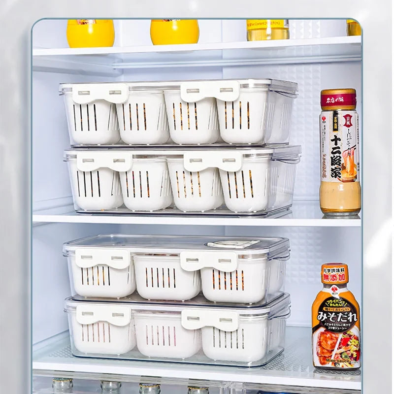 DIVERSE DEPOT™ - Fresh Portable Snack & Veggie Storage Box |