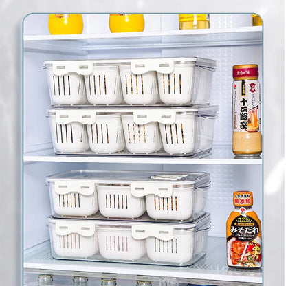 DIVERSE DEPOT™ - Fresh Portable Snack & Veggie Storage Box |
