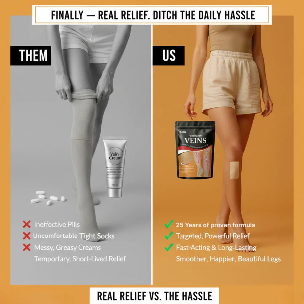 Kenko Spider & Varicose Vein Patches | Natural Herbal