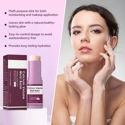 Calcium & Collagen Balm Stick | Smooth Wrinkles, Hydrate & Firm Skin