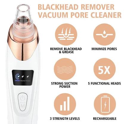 DIVERSE DEPOT™ - Deep Pore Blackhead & Whitehead Remover | Imported Quality