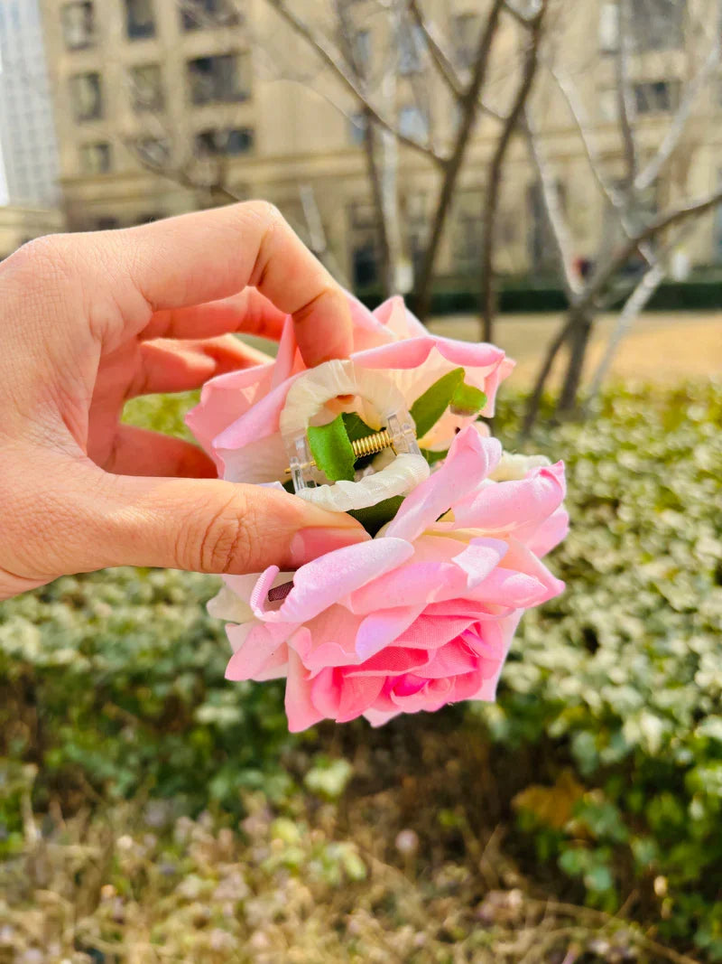 DIVERSE DEPOT™ - Beautiful Floral Hair Clip For Women
