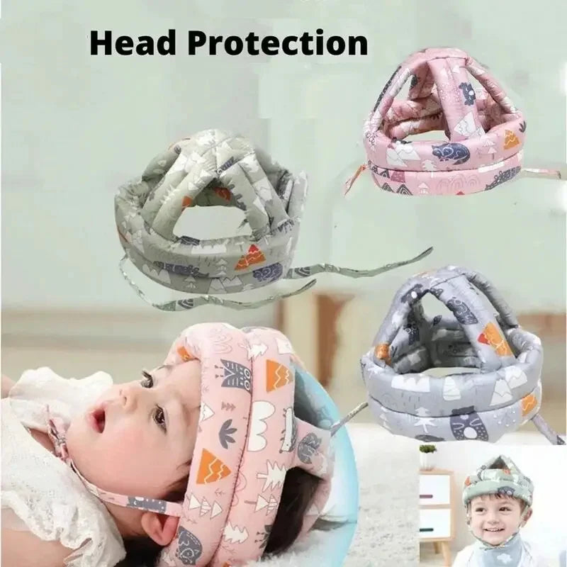 DIVERSE DEPOT™ - Soft Baby Head Protection Safety Cap
