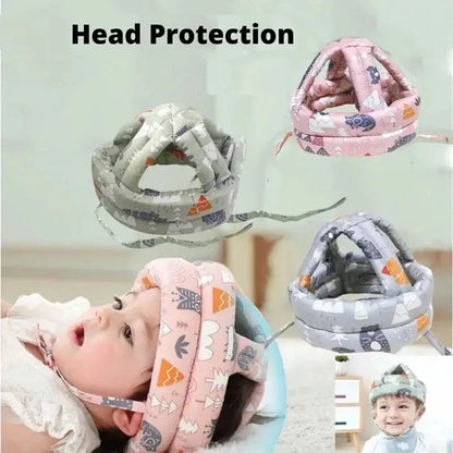 DIVERSE DEPOT™ - Soft Baby Head Protection Safety Cap
