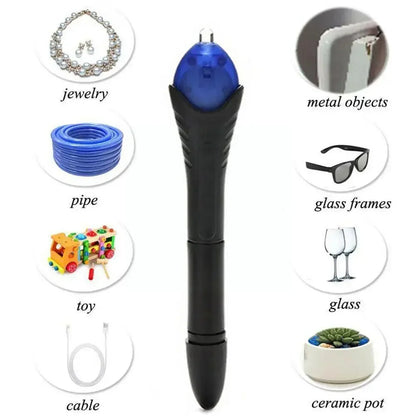 DIVERSE DEPOT™ - UV Liquid Plastic Repair Glue Pen