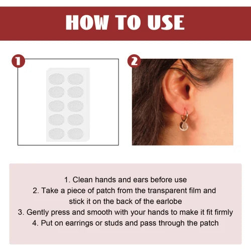 DIVERSE DEPOT™ - Invisible Earlobe Support Patches