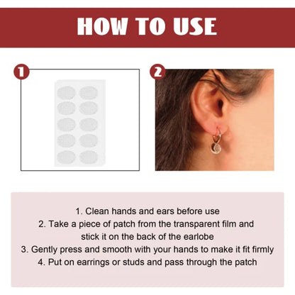 DIVERSE DEPOT™ - Invisible Earlobe Support Patches