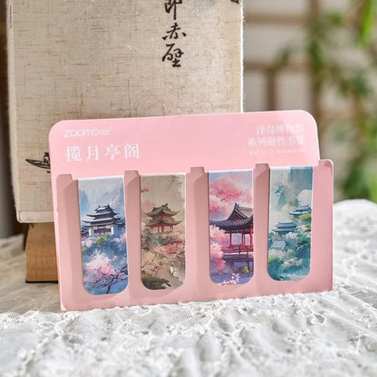 Aesthetic Magnetic Reading Bookmark Set