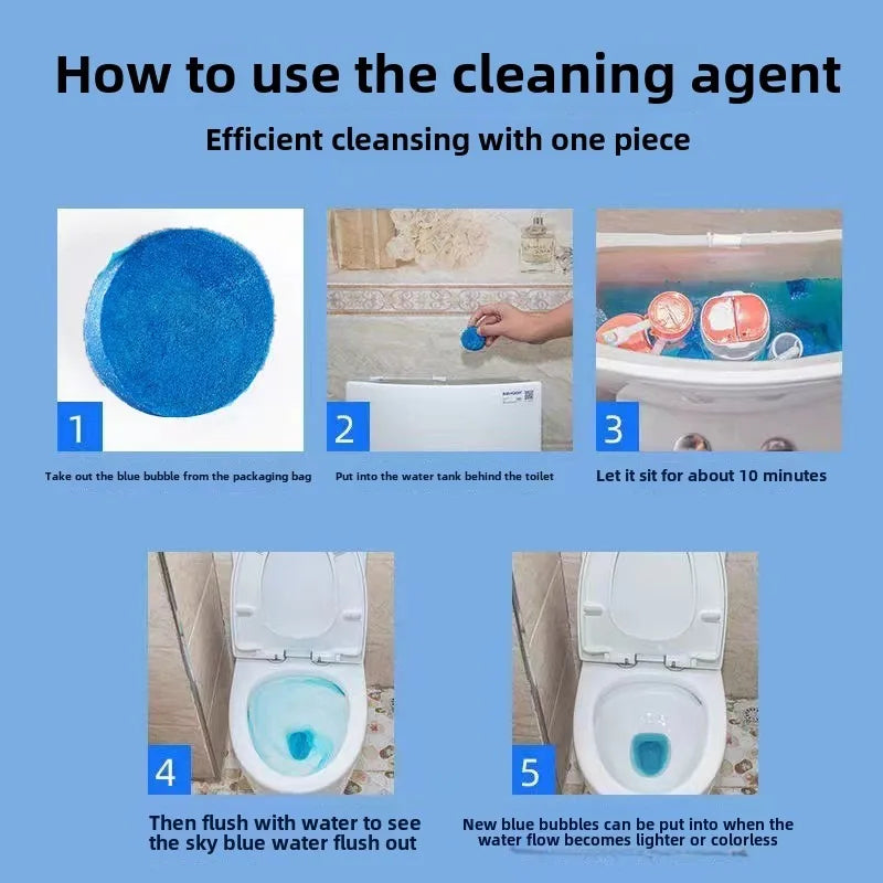 Powerful Toilet Cleaning Tablets - Imported