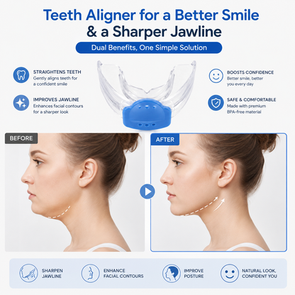 DIVERSE DEPOT™ - Jawline & Teeth Alignment Mouth Retainer