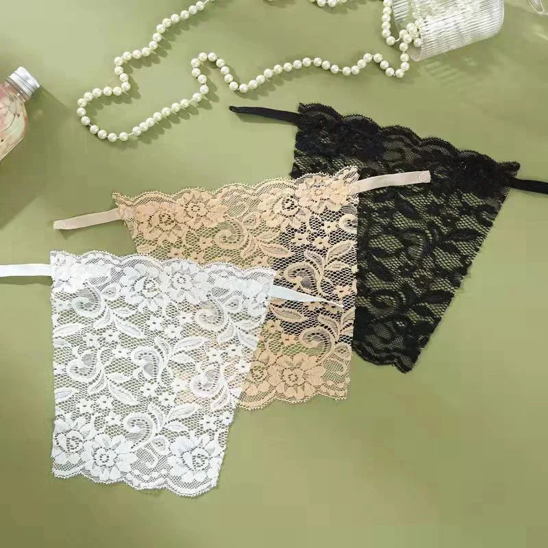 DIVERSE DEPOT™ - Stylish Inner Lace Chest Cover