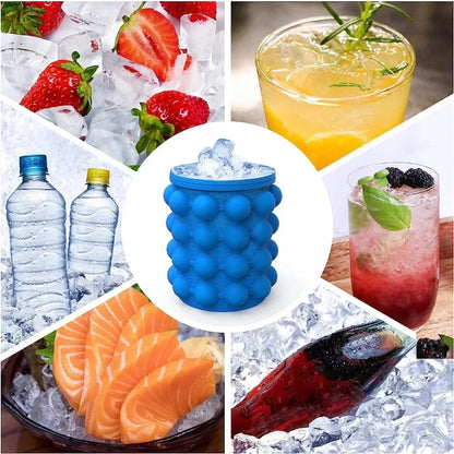 DIVERSE DEPOT™ - Quick Ice Maker Silicone Bucket