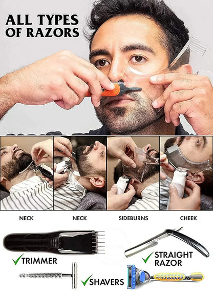 DIVERSE DEPOT™ - Perfect Beard Shape Guide Tool