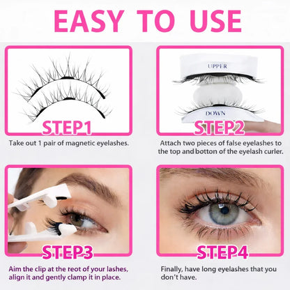 DIVERSE DEPOT™ Instant Glam Magnetic Eyelashes