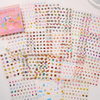 DIVERSE DEPOT™ - Mini Aesthetic Sticker Collection Book