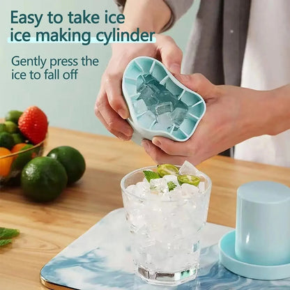 DIVERSE DEPOT™ - Quick Portable Ice Cube Maker Cup