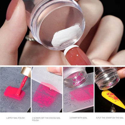 DIVERSE DEPOT™ - Quick Salon Style Nail Stamper