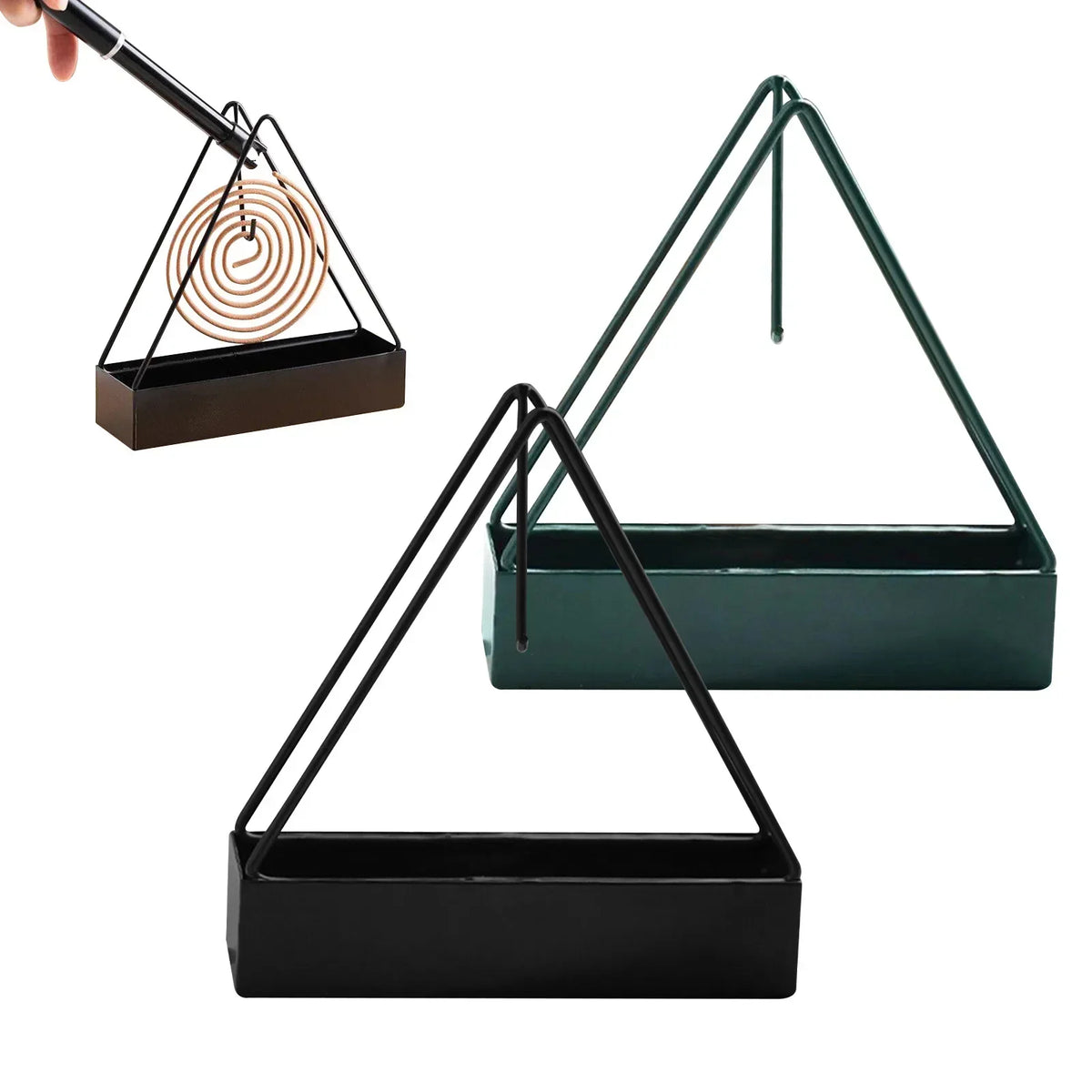DIVERSE DEPOT™ - Safe Metal Mosquito Coil Burner Stand