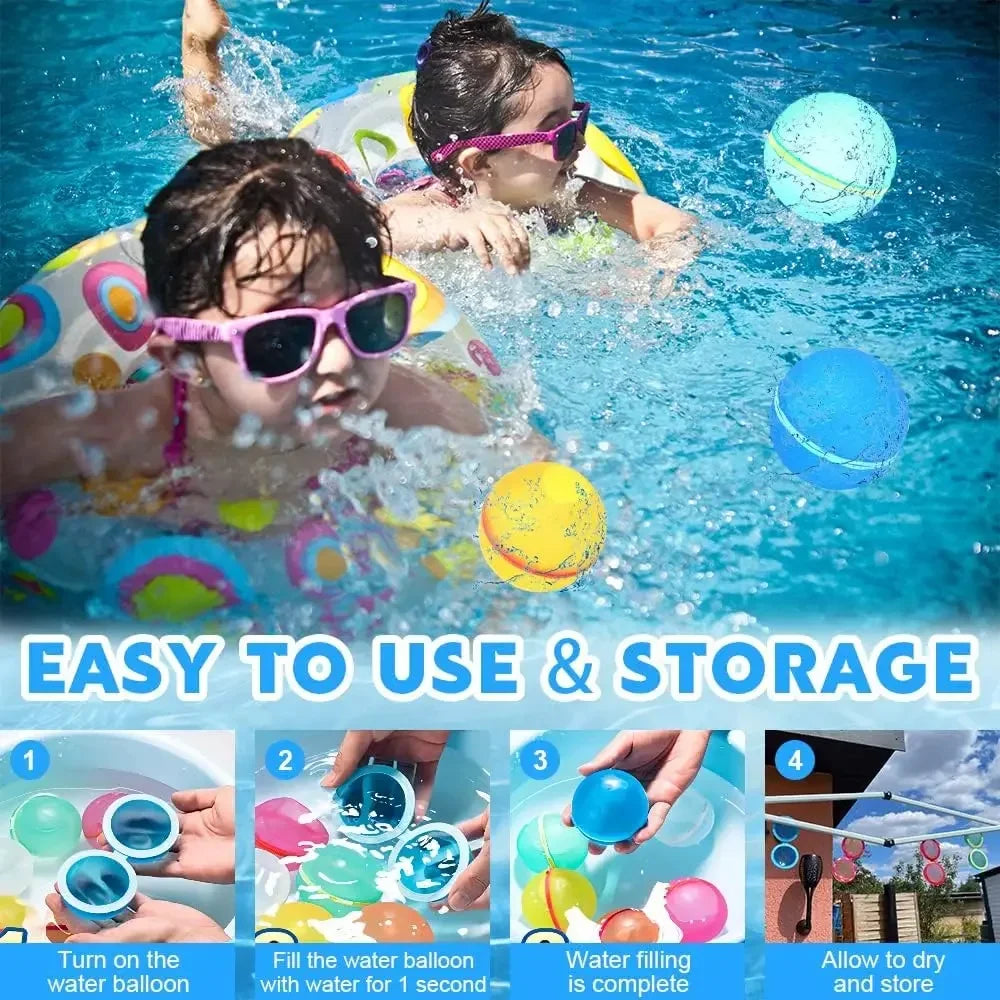 DIVERSE DEPOT™ - Reusable Splash Water Balloons