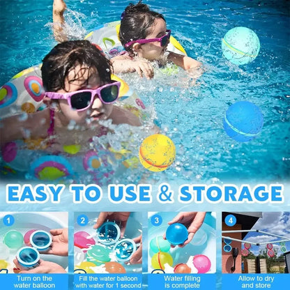 DIVERSE DEPOT™ - Reusable Splash Water Balloons