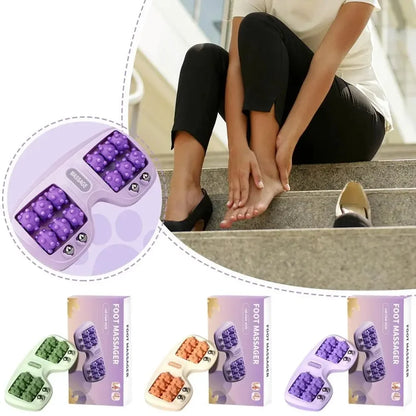 DIVERSE DEPOT™ - Dual Roller Relaxing Foot Therapy Massager