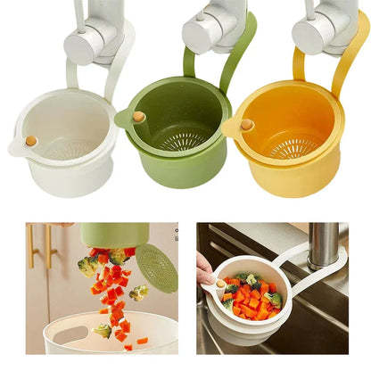 DIVERSE DEPOT™ - Tap Mounted Kitchen Sink Strainer Basket