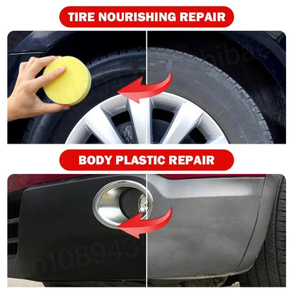 DIVERSE DEPOT™ - Black Tire Shine Polishing Wax