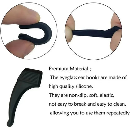 DIVERSE DEPOT™ - Anti Slip Glasses Ear Hook Grips