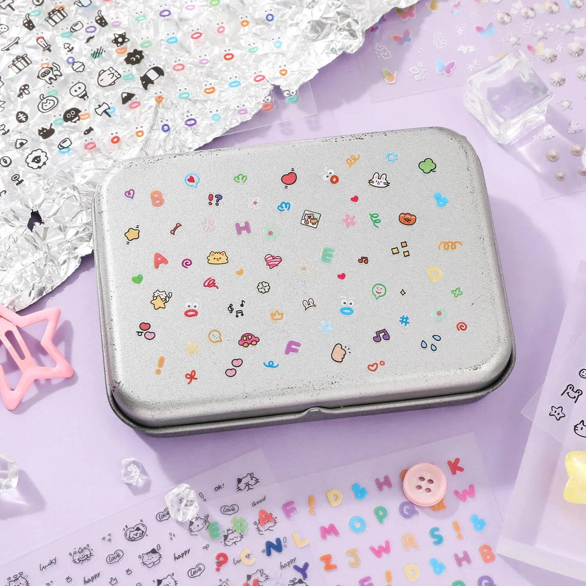 DIVERSE DEPOT™ - Mini Aesthetic Sticker Collection Book