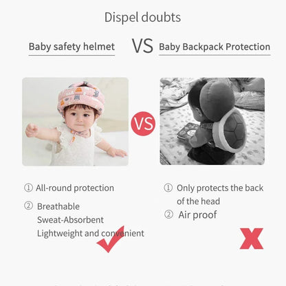 DIVERSE DEPOT™ - Soft Baby Head Protection Safety Cap