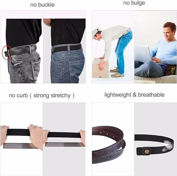 DIVERSE DEPOT™ - Invisible Stretch Comfort Belt