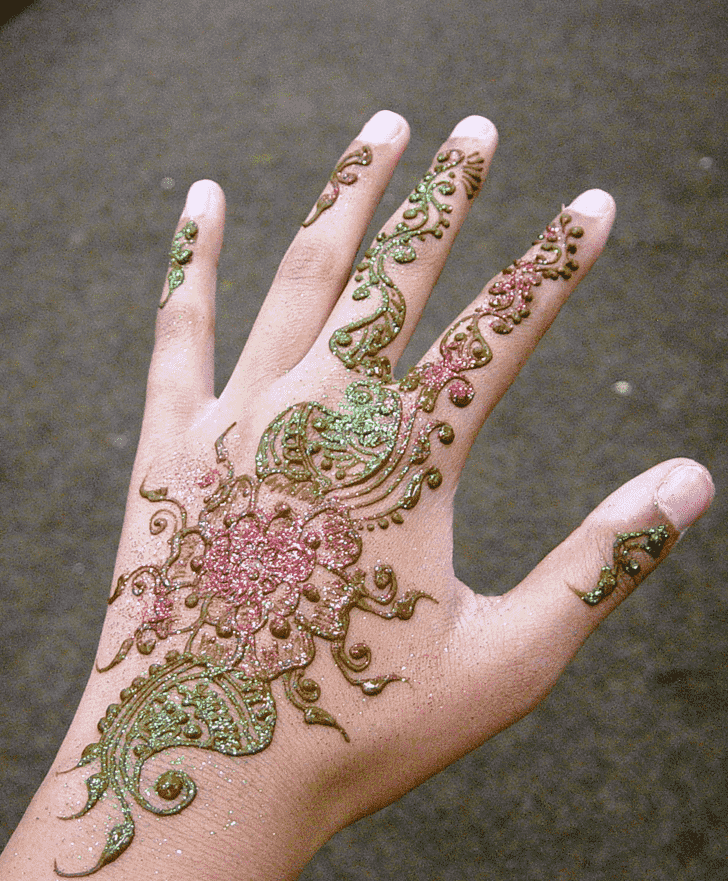 DIVERSE DEPOT™ - Sparkle Shine Glitter Mehndi Set