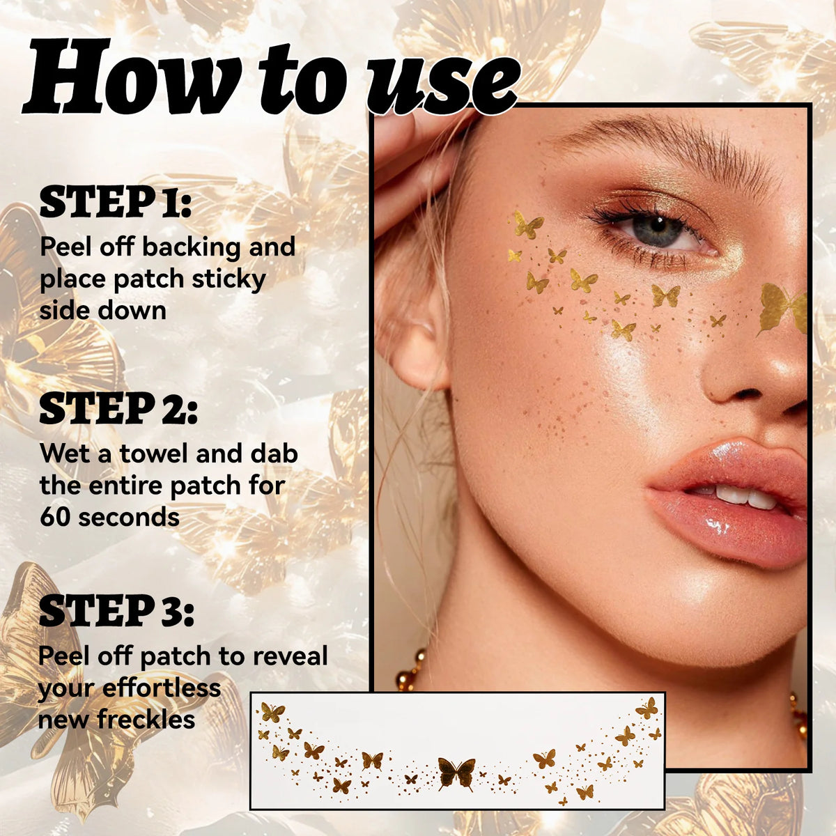 DIVERSE DEPOT™ - Face Glitter Beauty Stickers
