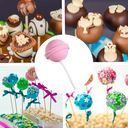 DIVERSE DEPOT™ - Silicone Lollipop Ice Cream Maker Mould