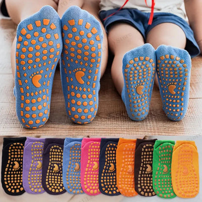 DIVERSE DEPOT™ - Kids Anti Slip Floor Socks Safe Grip