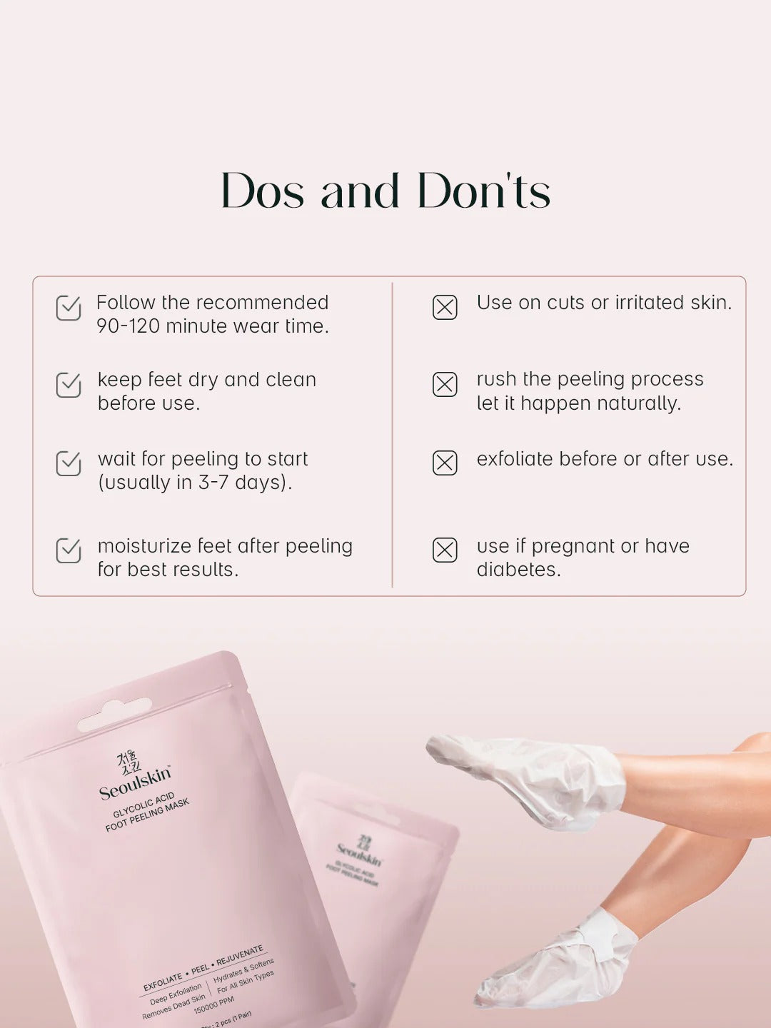 SeoulSkin Soft Feet Peeling Mask