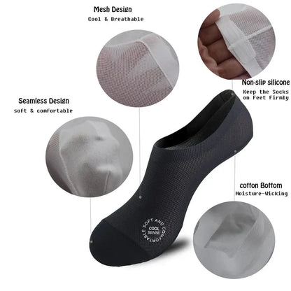 DIVERSE DEPOT™ - Breathable Invisible Comfort Socks