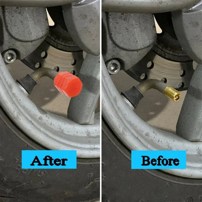 DIVERSE DEPOT™ - Night Glow Tire Valve Caps
