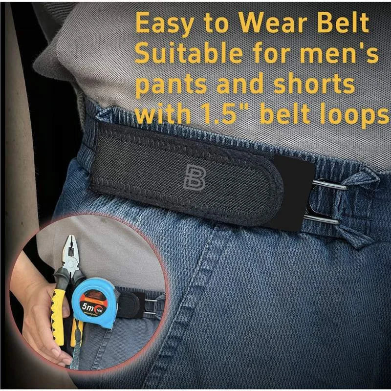 DIVERSE DEPOT™ - Elastic No Buckle Waist Belt for Jeans