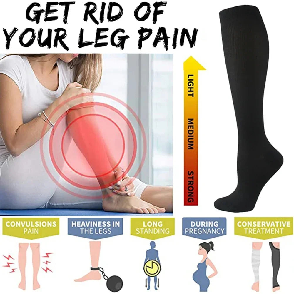 DIVERSE DEPOT™ - Easy Zip Compression Socks