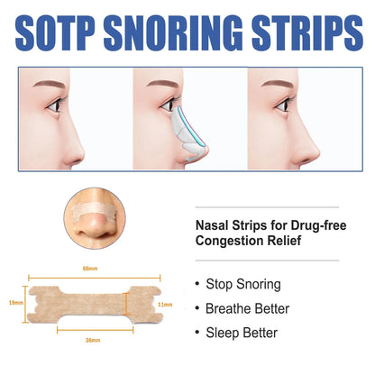DIVERSE DEPOT™ - Anti-Snoring Nasal Breathing Strips