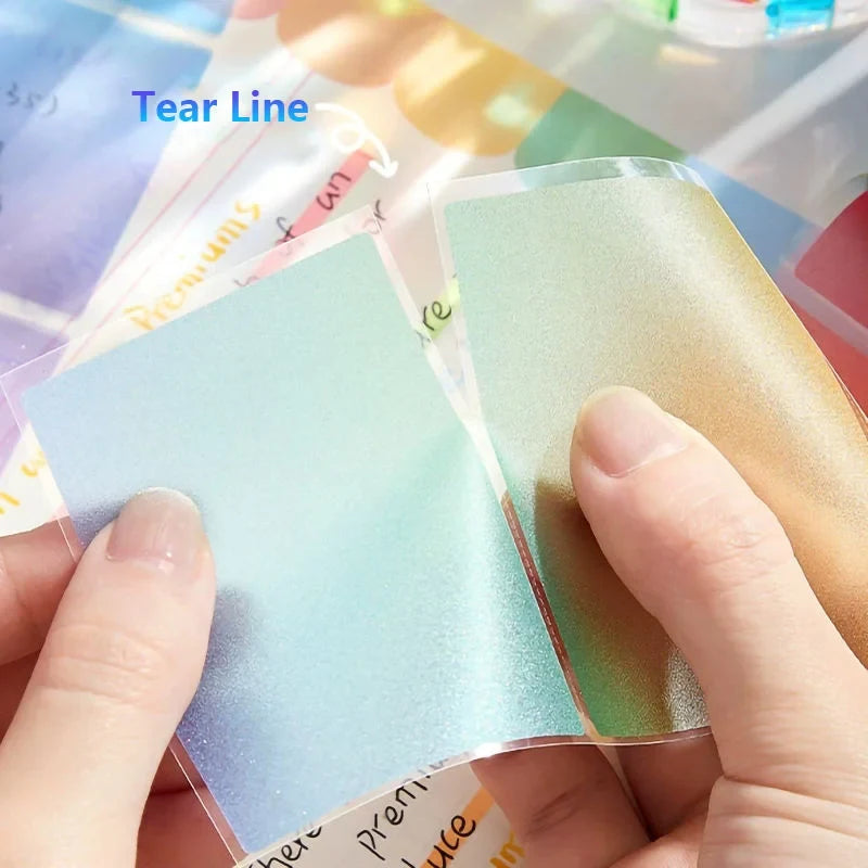 DIVERSE DEPOT™ - Smart Transparent Sticky Notes for Students