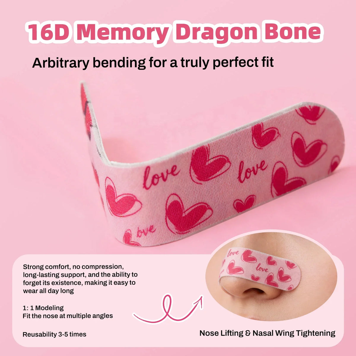 DIVERSE DEPOT™ - Re-Useable Natural Nose Lift Shaping Strips