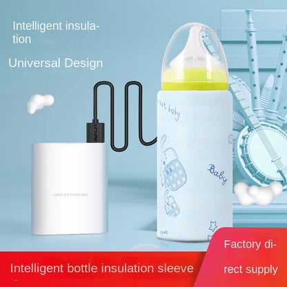 DIVERSE DEPOT™ -  USB Portable Baby Milk Warmer | Imported Quality