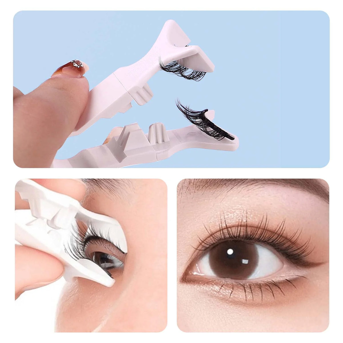 DIVERSE DEPOT™ Instant Glam Magnetic Eyelashes