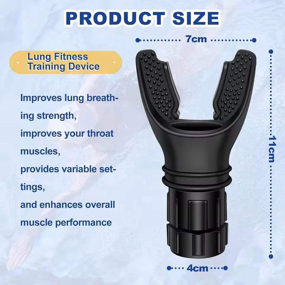 DIVERSE DEPOT™ - Compact Respiratory Exercise Trainer