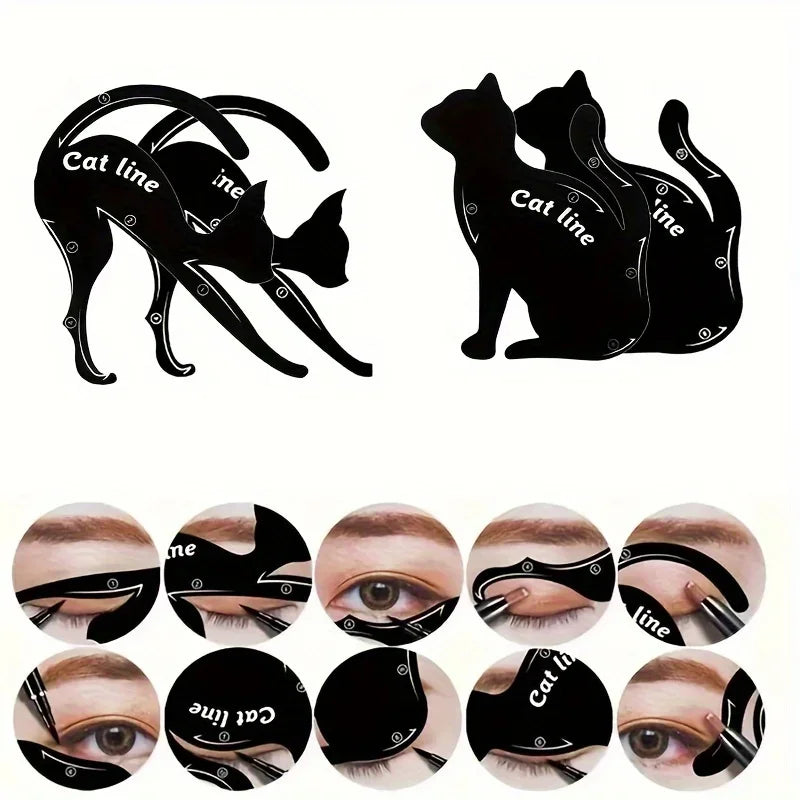 DIVERSE DEPOT™ - Perfect Eyeliner Stencil Easy Wing