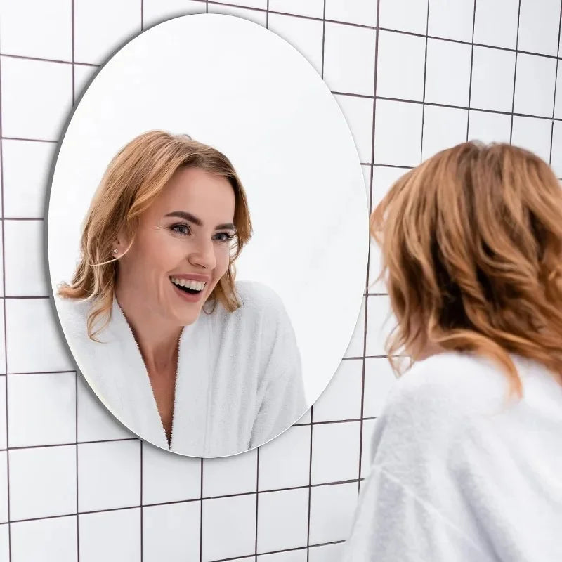 DIVERSE DEPOT™ - Safe Bendable Unbreakable Wall Mirror