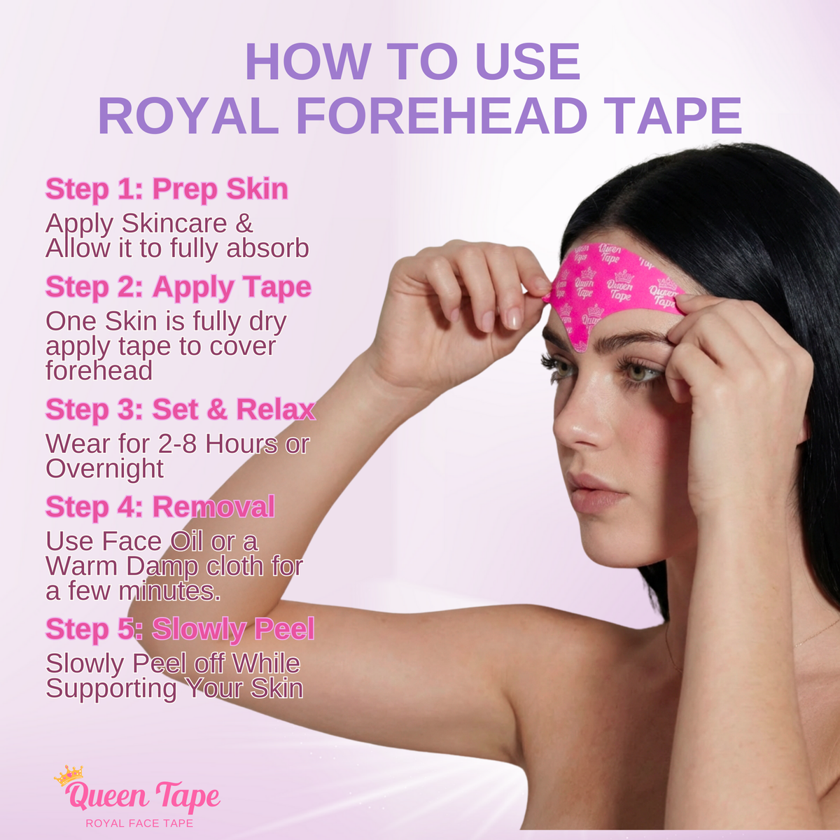 DIVERSE DEPOT™ - Royal Forehead Wrinkle Smoothing Tape